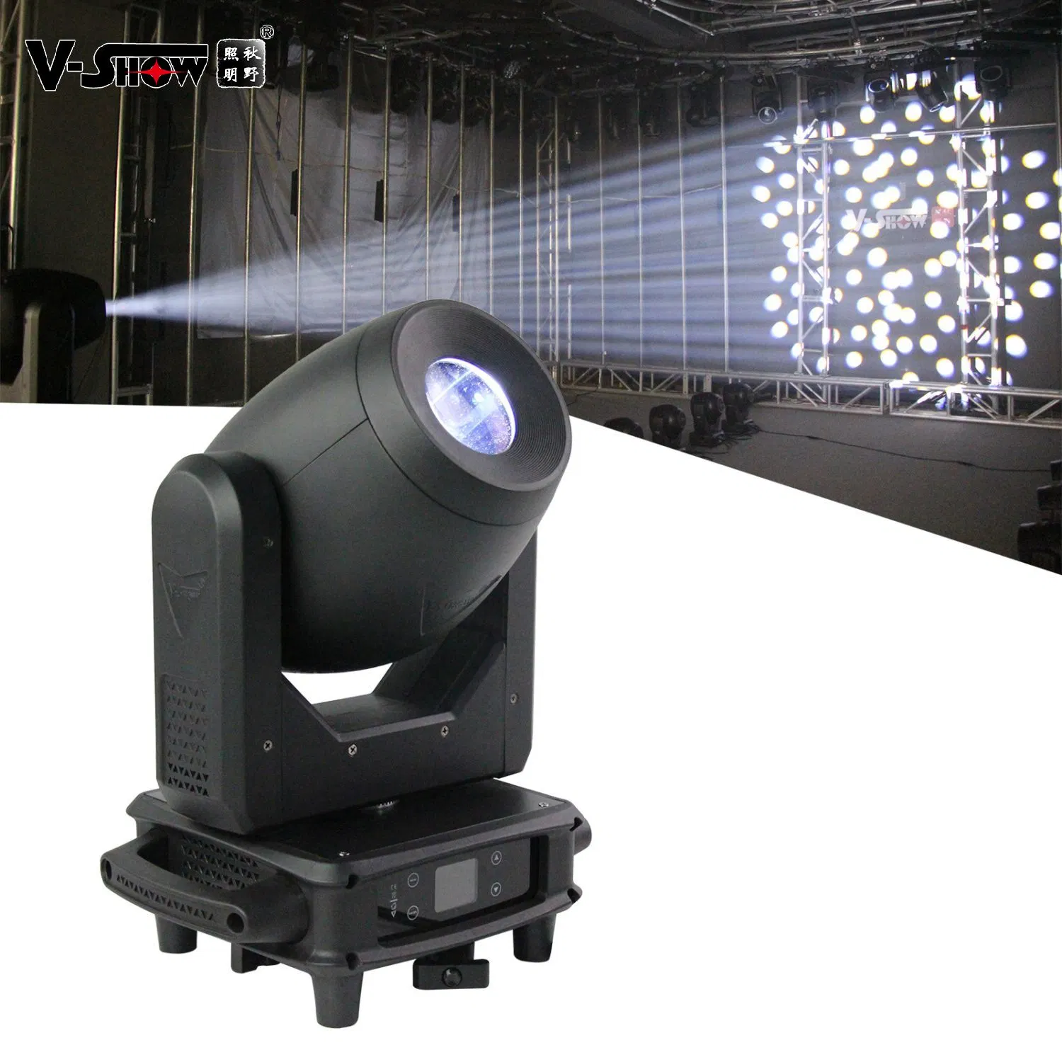 V-Show Spotlight 150 Watt Beam Spot Moving Head Light Stage Bar Wedding