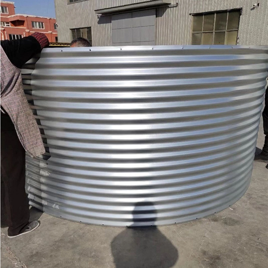 New Design Round Water Fishing Silo Tank with PVC and HDPE Lining