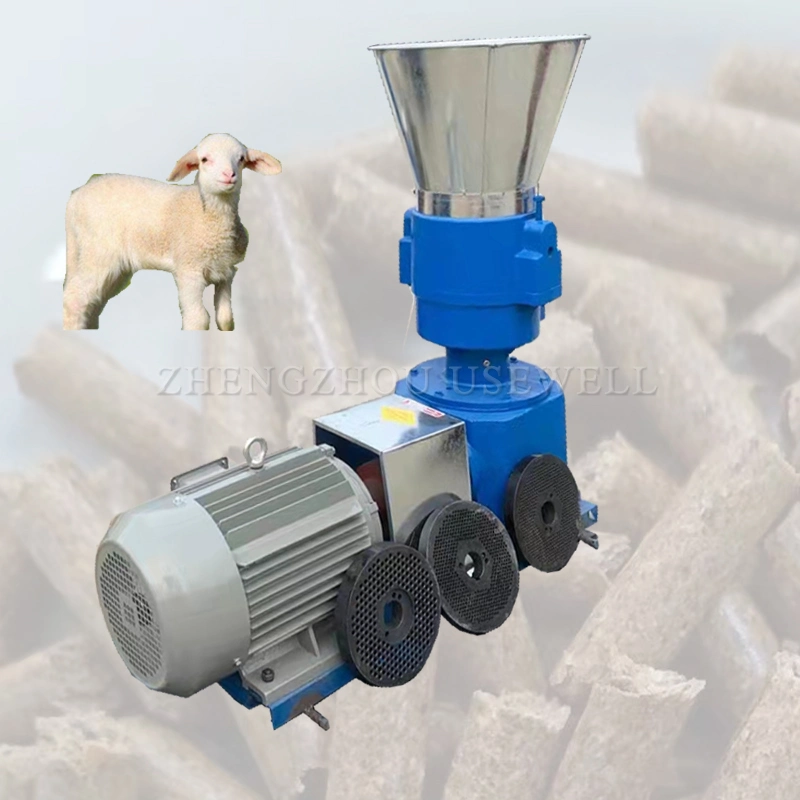 Animal Feed Pellet Machine Extruder Granule Mill Pig Poultry Pelletizer Feed Machine