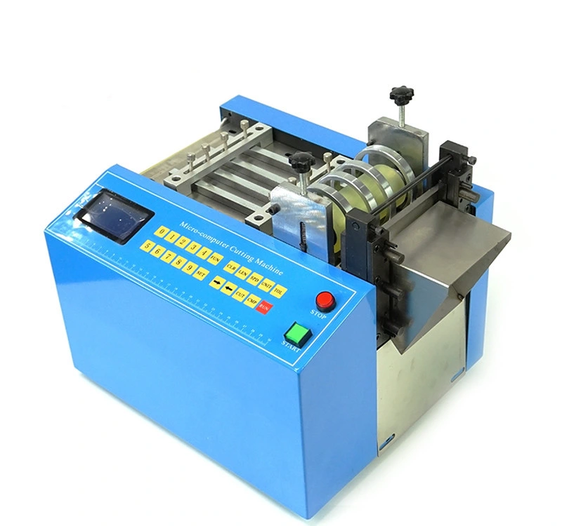 Automatic Electric Heat and Cold Rubber Hose Shrink Tube PVC PE Pipe Cutting Machine