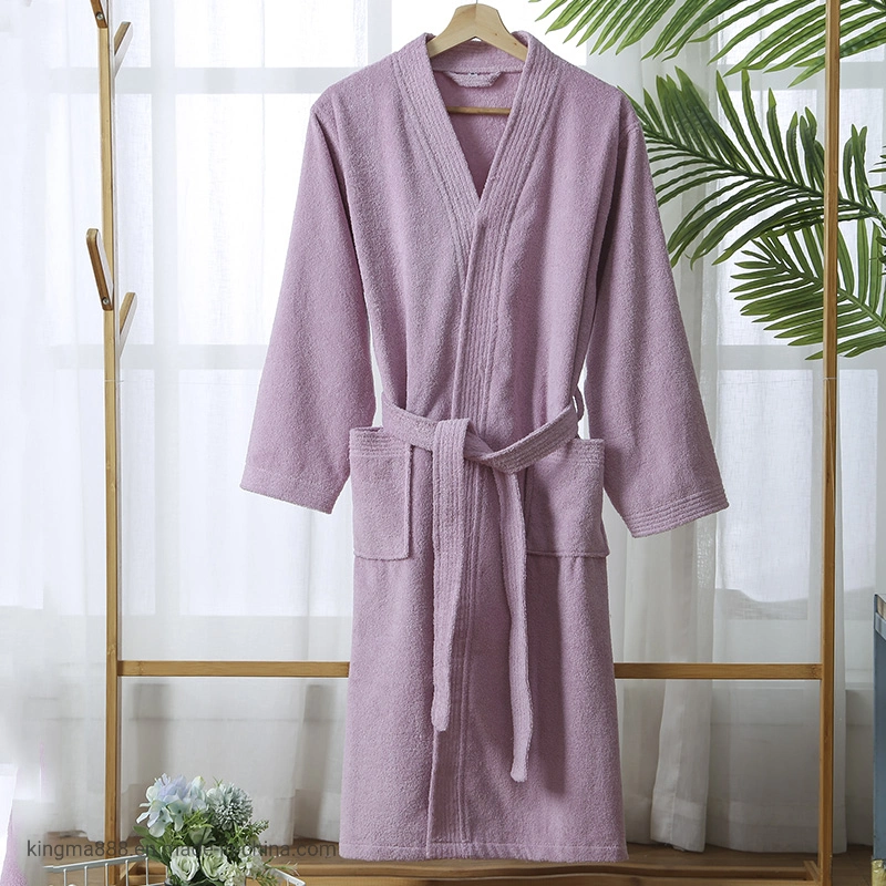 Lange weiche Badewanne Robe Hotel SPA Badezimmer Unisex Großhandel Bademantel