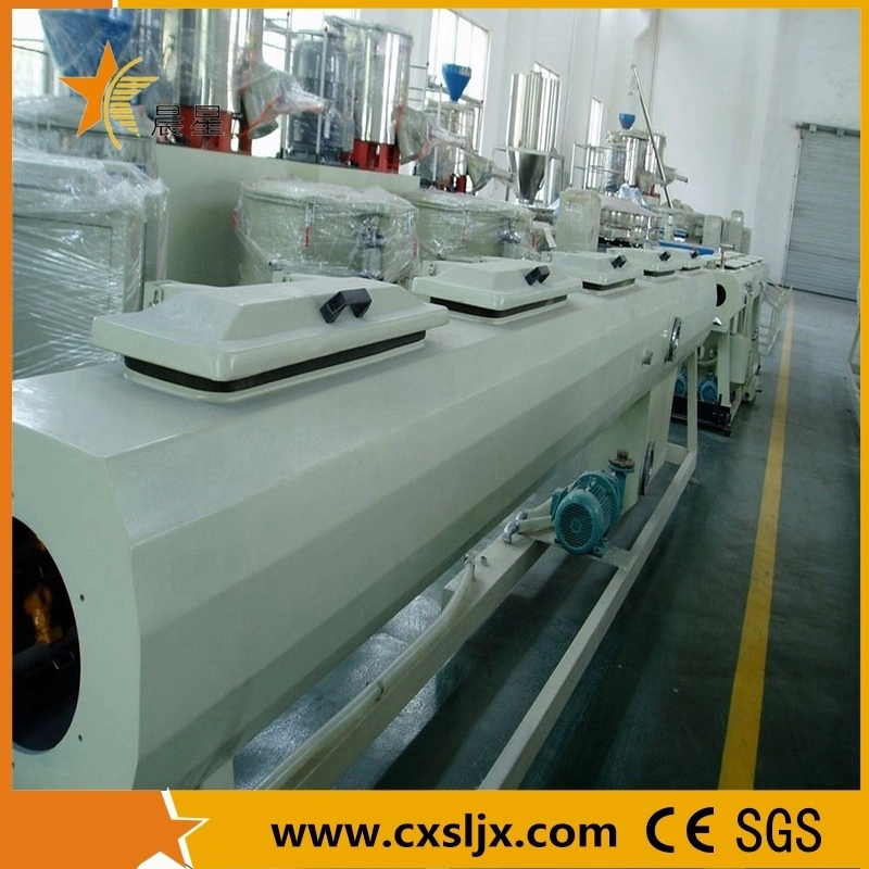 16-110mm Single Screw Extrusion HDPE Pipe Machine