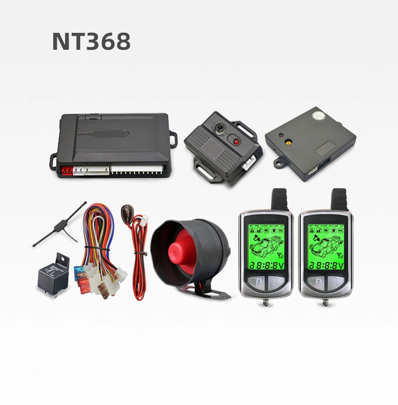 Sistema de seguridad de dos vías, sistema de alarma de coche remoto LCD