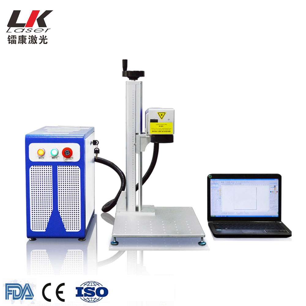 20W 30W 50W Optical Fiber Laser Marking Machine Mini Laser Marker Stainless Steel Laser Engraver Logo Laser Printing Machine