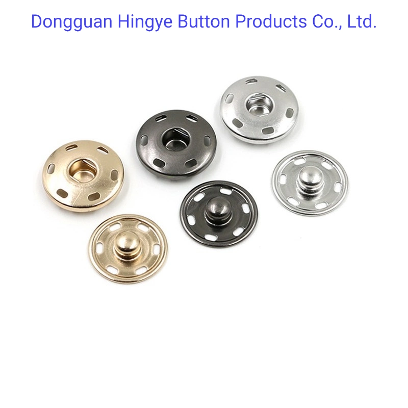 Two Parts Metal Press Snap Studs Button