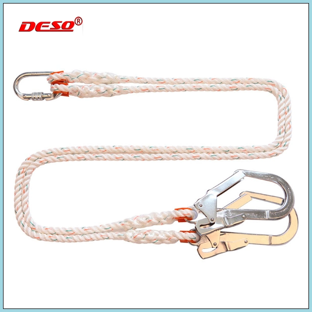 Body Protection Polyester Lanyard Rope with Hook