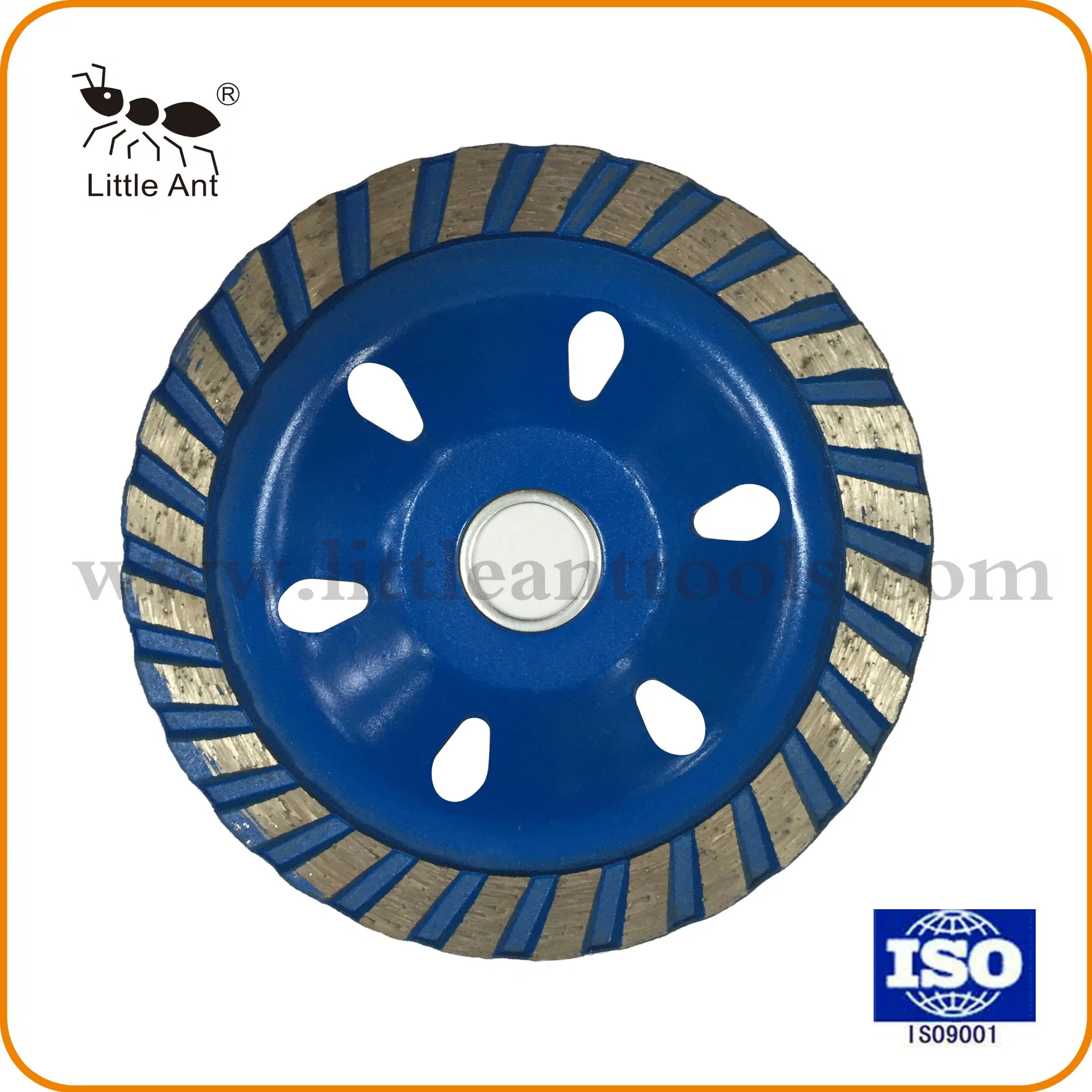 China Little Ant Factory Manufacture Diamond Cup Grinding Wheel