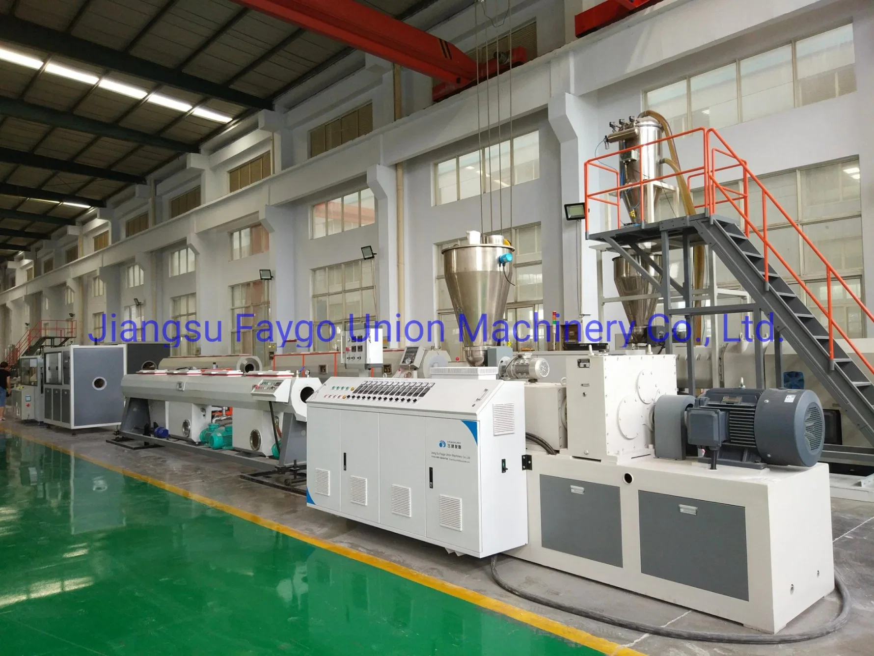 PVC Plastic Pipe Making Machinery Imported Electric System