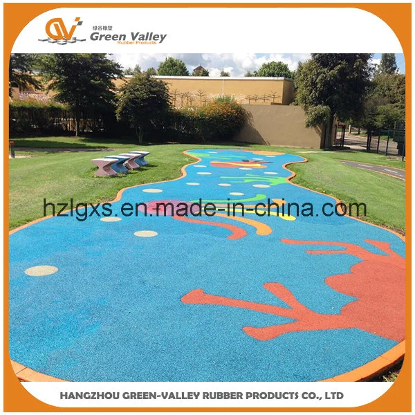 ISO9001 Safety EPDM Rubber Granules EPDM Chips for Play Area Surface