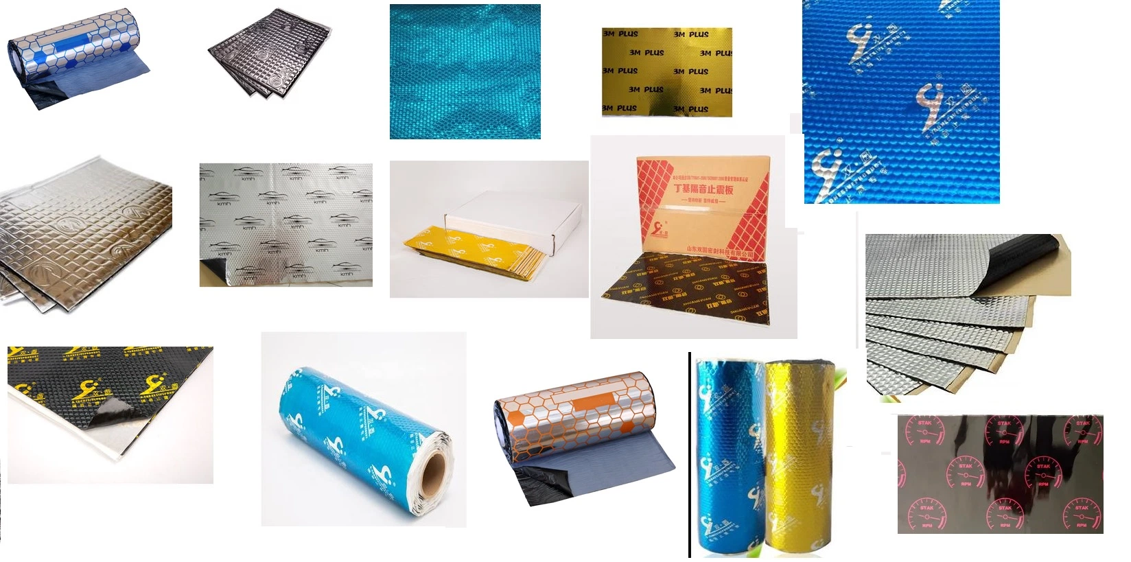 for Any Cars Reduce Noise Sound Deadening Material Competitive Price Design Auto Butyl Sound Insulation Sheets