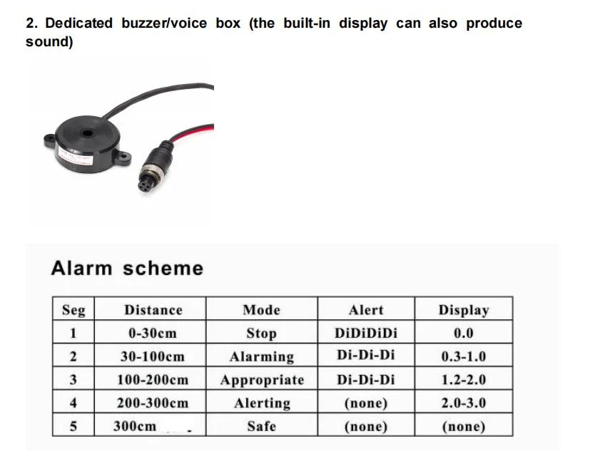 Ulta Sonic Sensor Kit for Heavy Duty Trucks and Special Vehicles