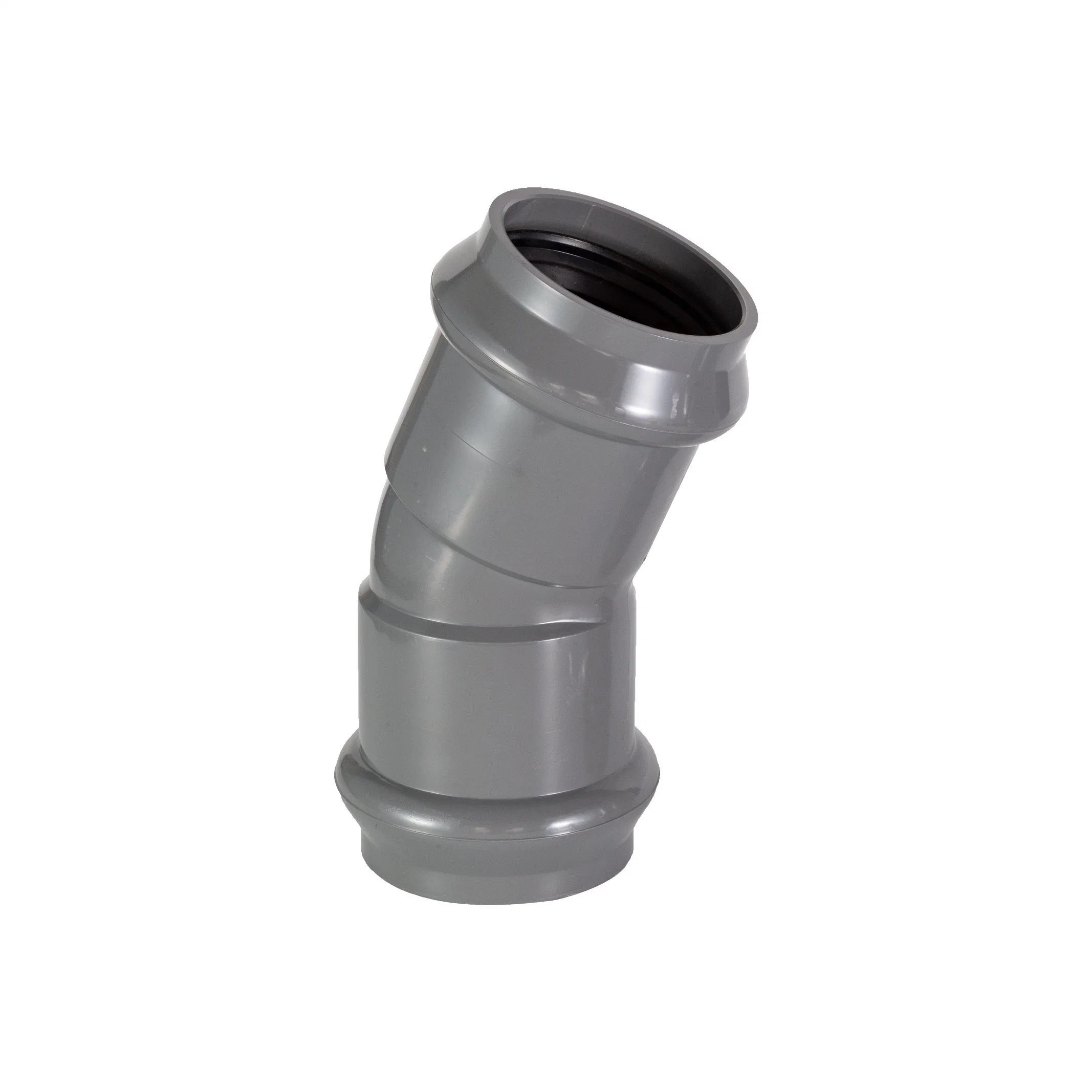 PVC Rubber Ring Joint Fittings 2.5 Degree Elbow for PVC Pipe