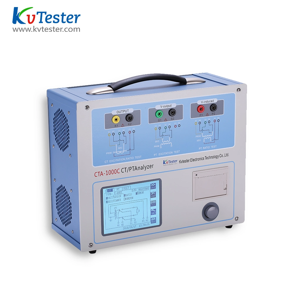 Kvtester Automatic CT PT Analyzer for Current Transformer Testing