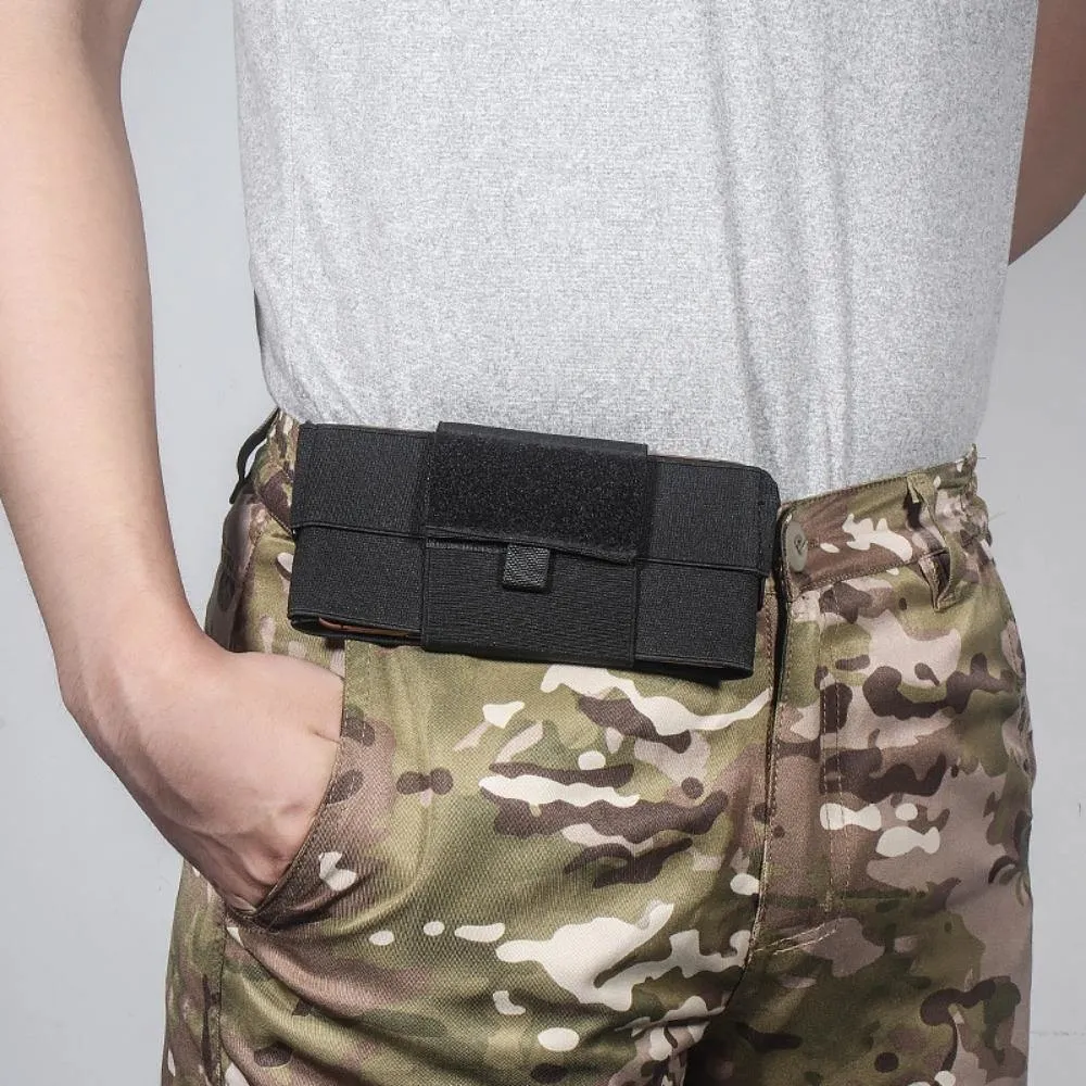 Mobile Phone Pouch Waist Bag Pouch Smartphone Holder Bag with Belt Loop Hook Accessories Bl20951