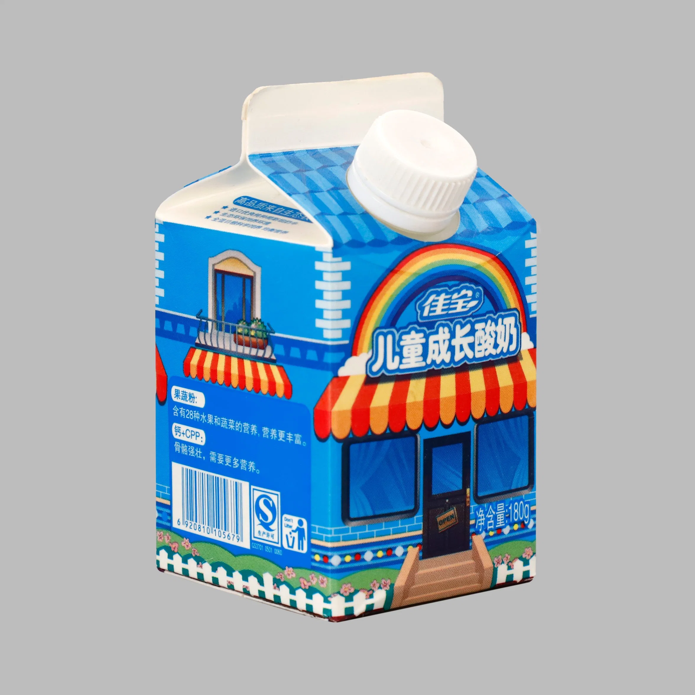 500 ml de zumo Gable Top Box para fresco Juice-Aseptic Carton