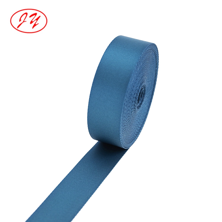 Fashion Blue Colorful High-Quality Polyester/Nylon/Spandex Ribbon Webbing Strap for Accessories Garment