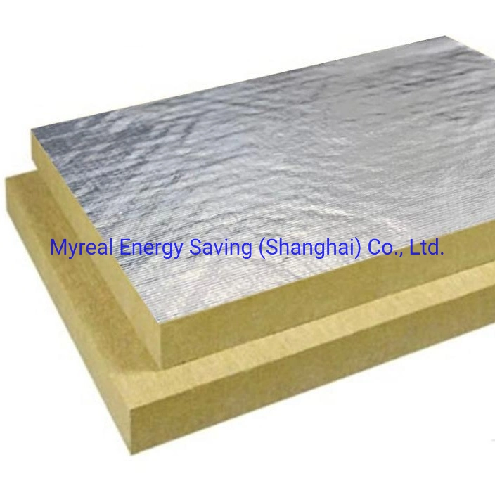 Fire Resistance/Sound Absorption Rock Wool Wall/Roof Composite Board for Steel Building with CE/FM