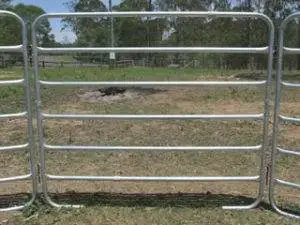 Best Selling Galvanized Horse Rail Cattle Yard Fence Livestock Fencing Panels