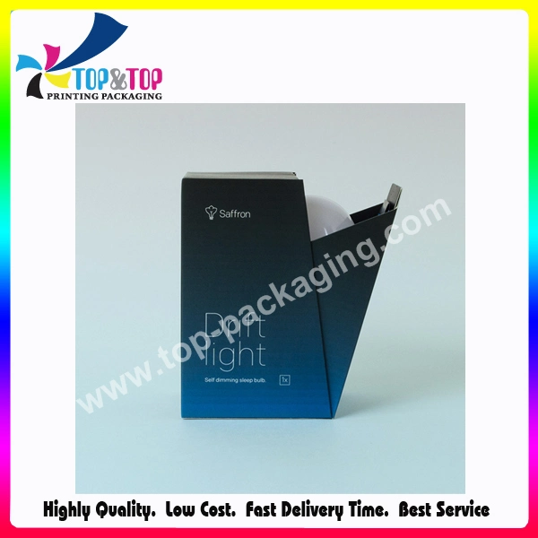 Folding Type Soft Die Cut Cardboard Box for Lamp Bulb