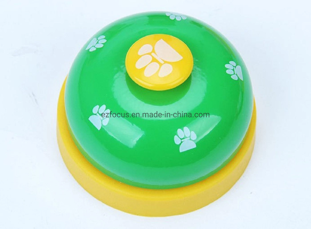 Pet Training Bells, Dog Puppy Pet Potty Training Clock, Communication Device Cat Interactive Toys, Puppies Kitten Door Bell Clicker with Non Skid Base Wbb16600