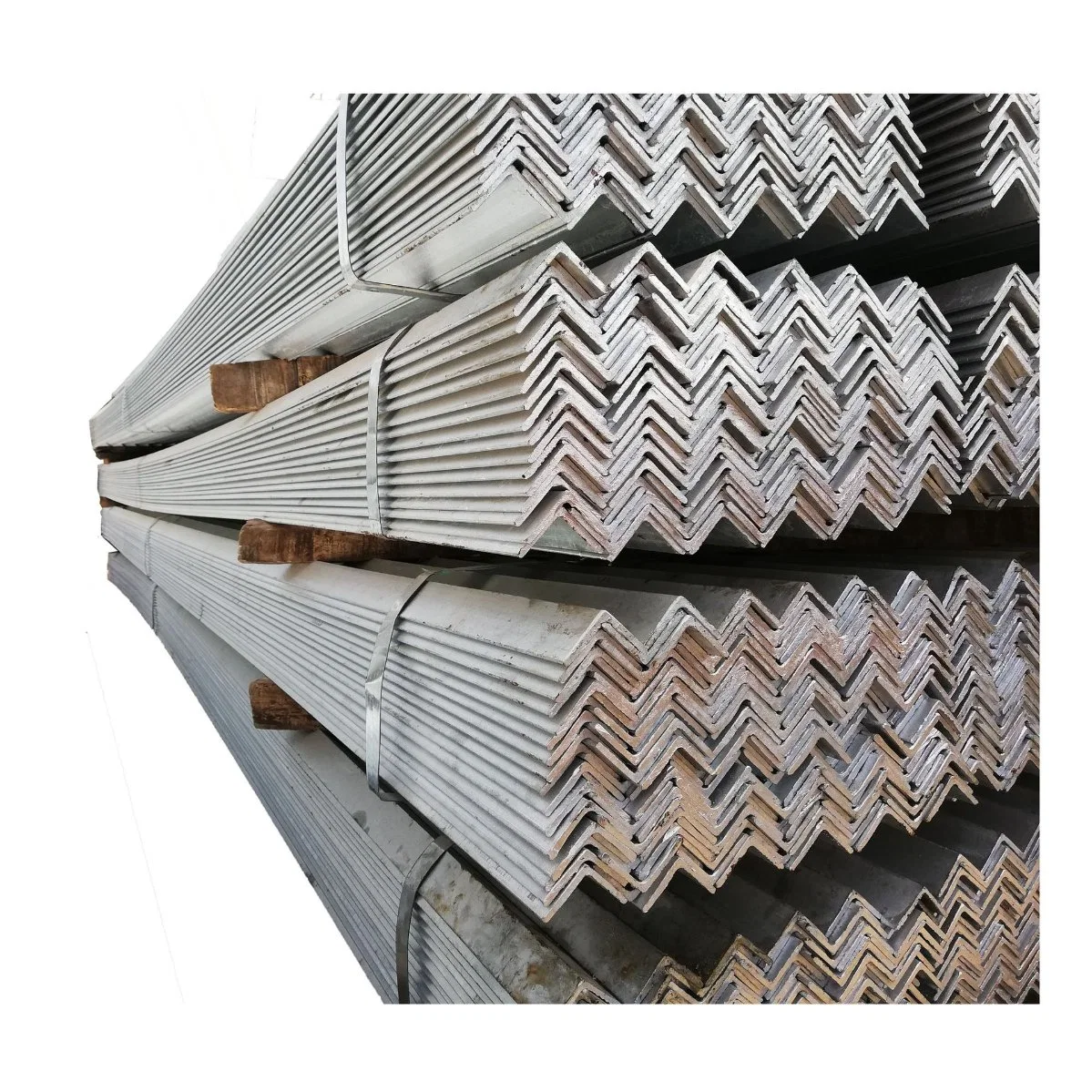 Available Q235B Multi-Specification Can Be Fixed Size Punching Curtain Wall Construction Industry Angle Iron Galvanized Angle Steel