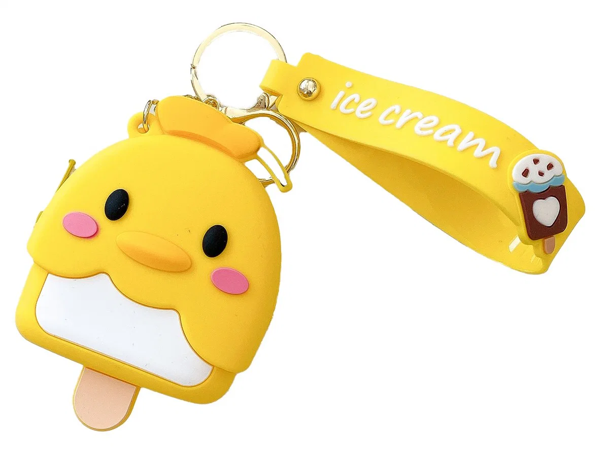 Custom Anime Cute Pokemon Daraemon Hello Kitty Schlüsselanhänger mit Silikon Ändern Sie die Tasche für Souvenir Corporate Werbegeschenk