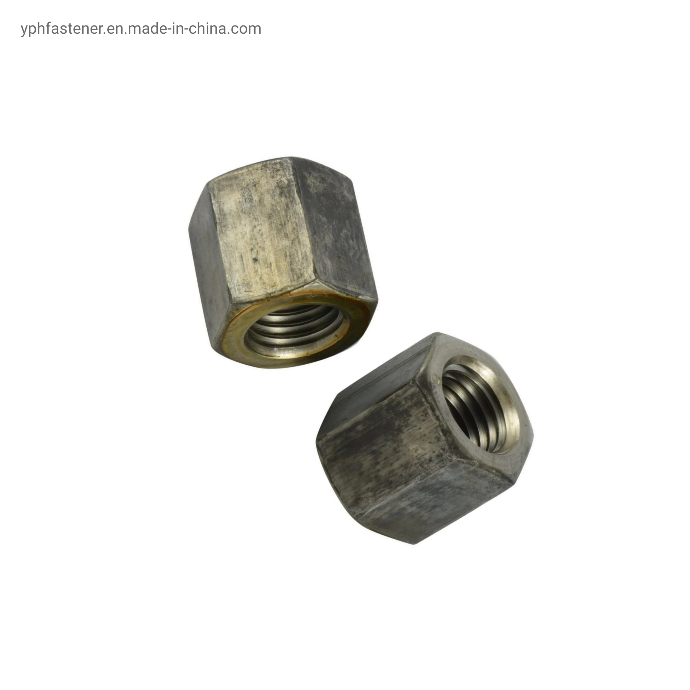 DIN6334 China Manufacture Zinc Plated Nut Hexagon Coupling Nut