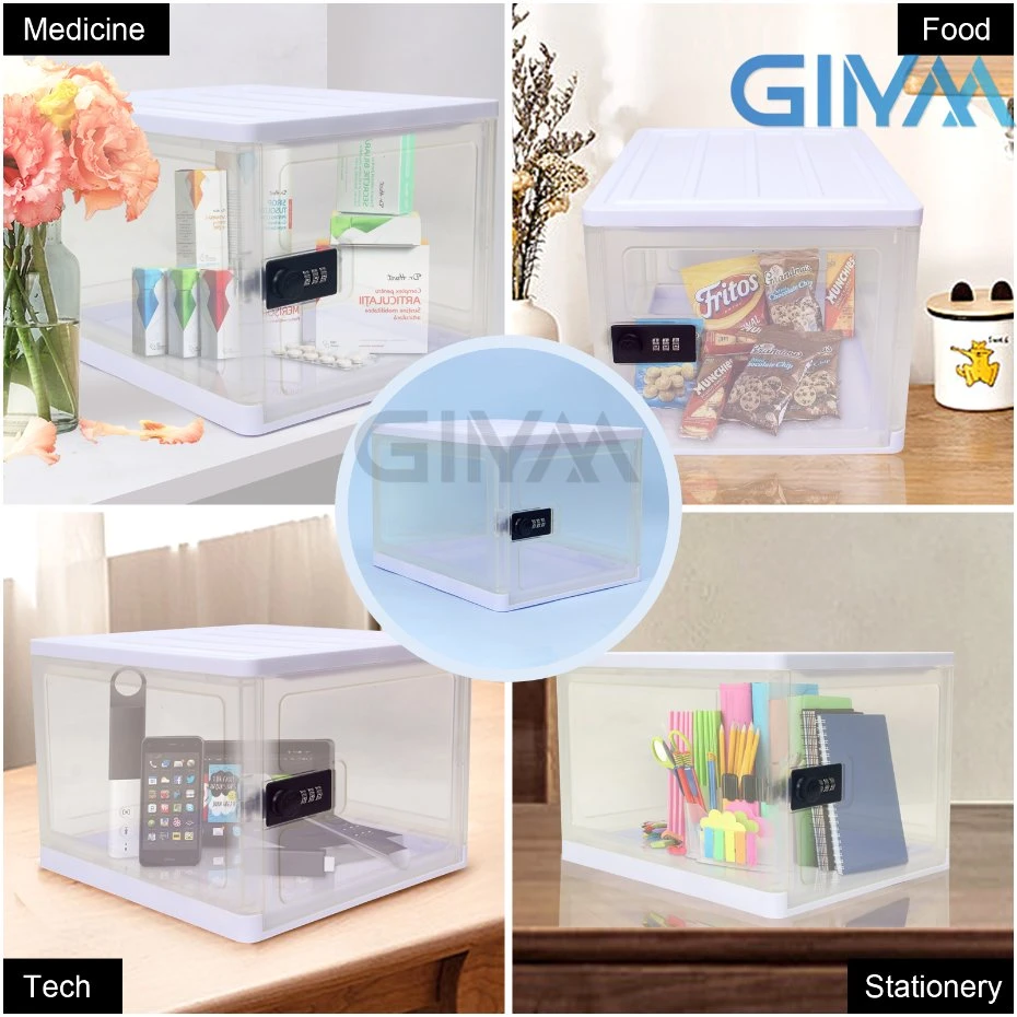 Factory Supply Clear Large Lock Box for Storage Safe