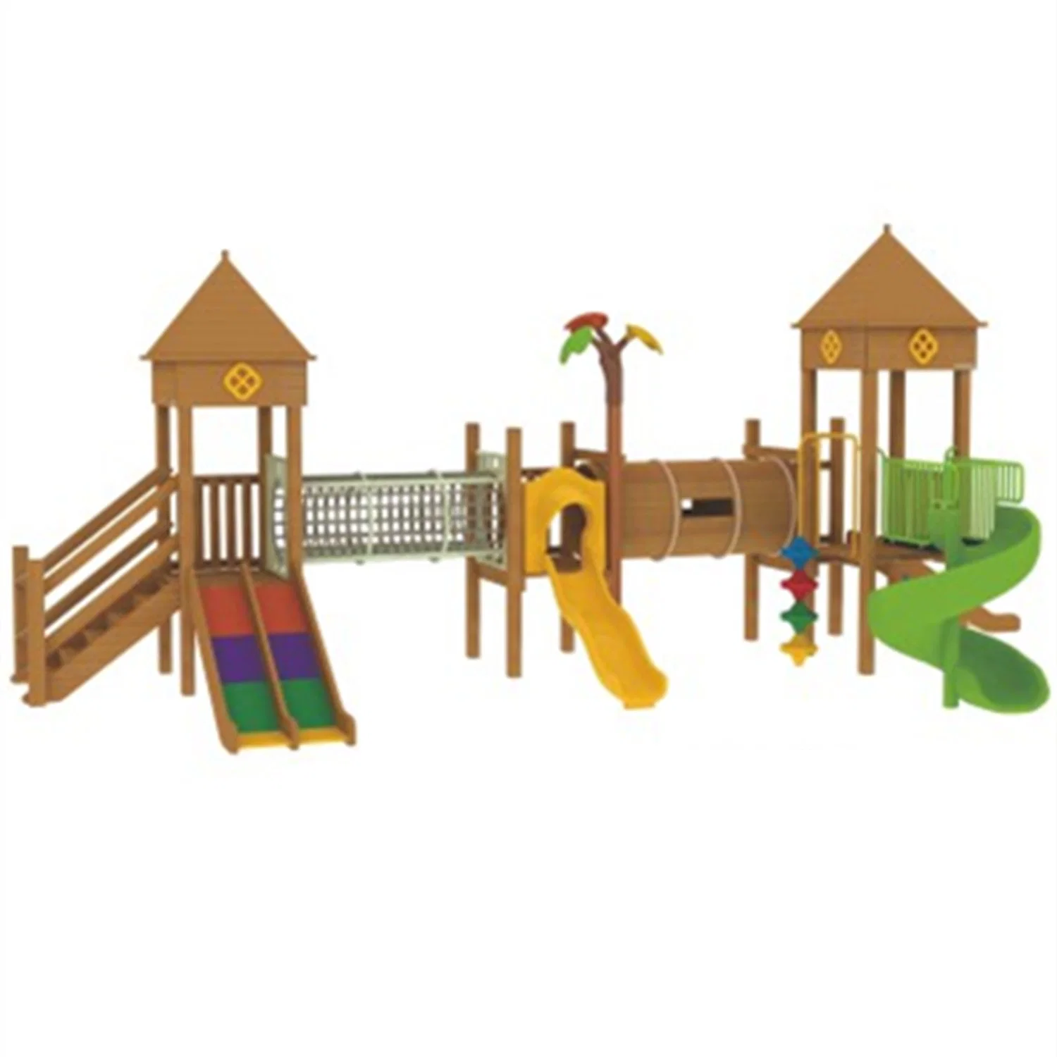 Customized Large Outdoor Kids Indoor Playground Crawling Equipment