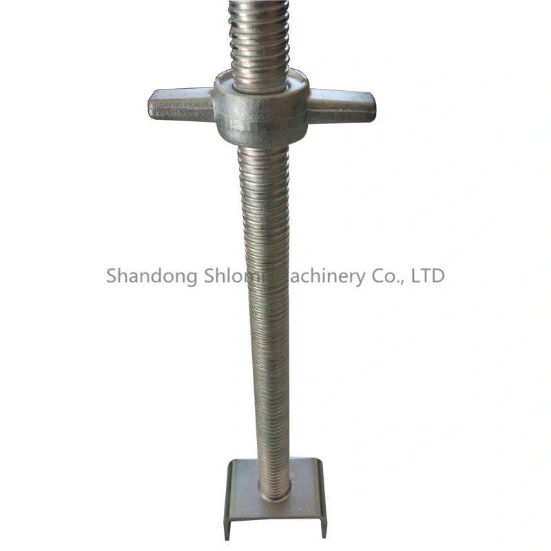 Scaffolding Accessories U Fork Head Jack Parts Screw Hollow Solid Construction Scaffold Fittings SGS BV ISO Factory Manufacturer with Good Quality