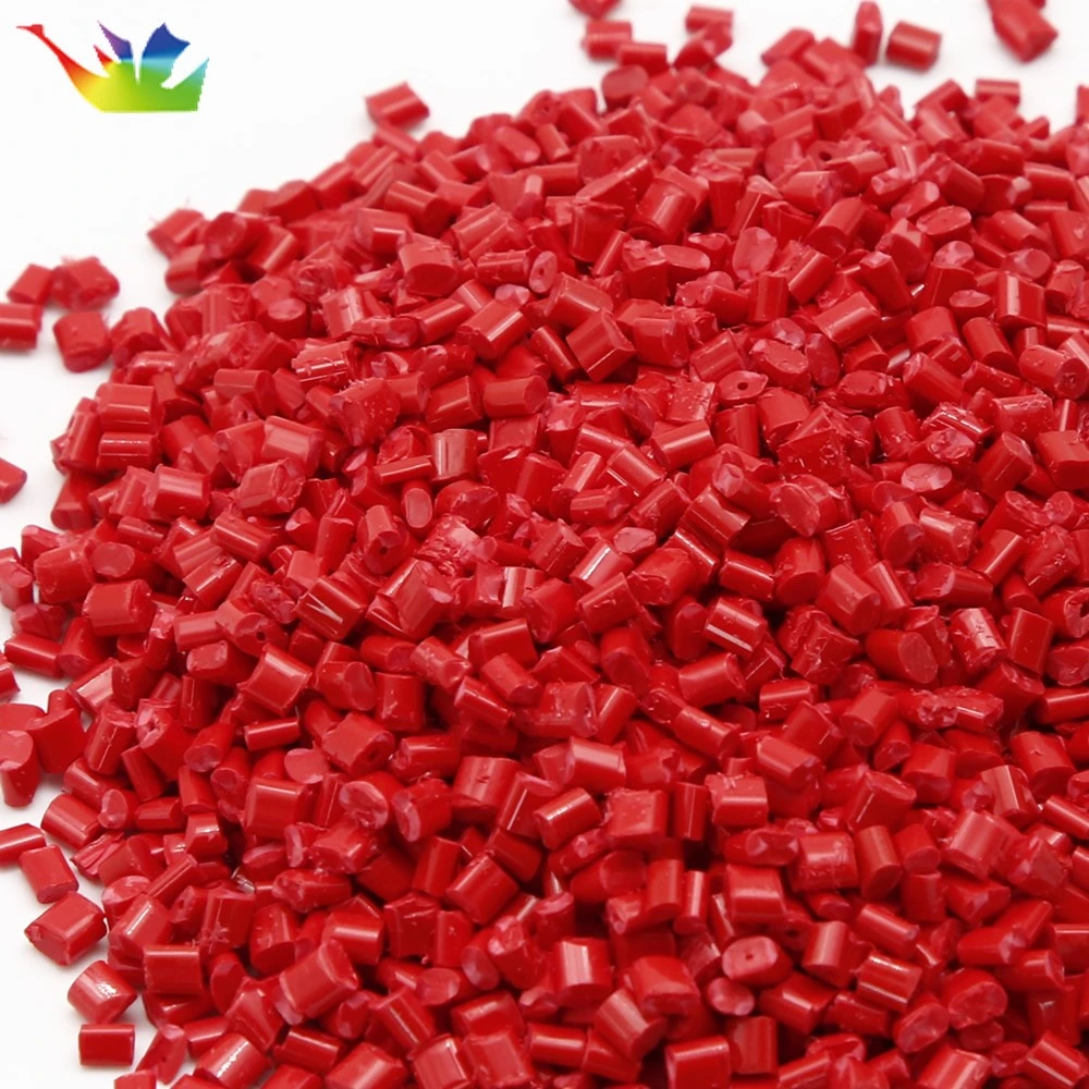Red Pigment Granule Color Anti-Ultraviolet Plastic Granule of ABS, PP, PE, PS, AS, PET, PA, PC