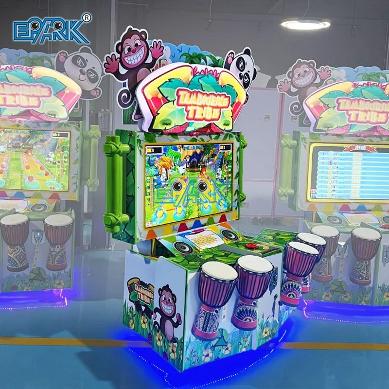 Tambourine Tribe Arcade Indoor Amusement Park Kids Drum Music Redemption Music Game Machine