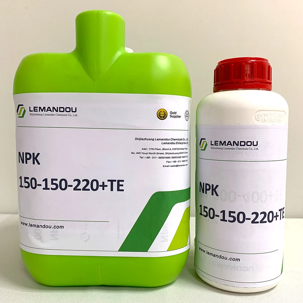 Factory Price Fertilizers Soluble Fertilizer NPK 150-150-200+Te Liquid Fertilizers