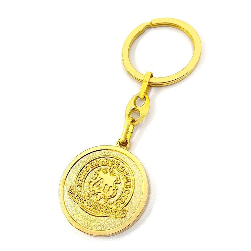 Metal Company Event Graduation Commemorative Alloy Custom Keychain Gift Charm