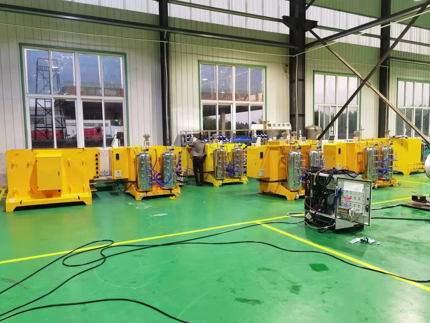 Graphite Spraying Station+Two-Axis Right-Angle Forging Industrial Robot