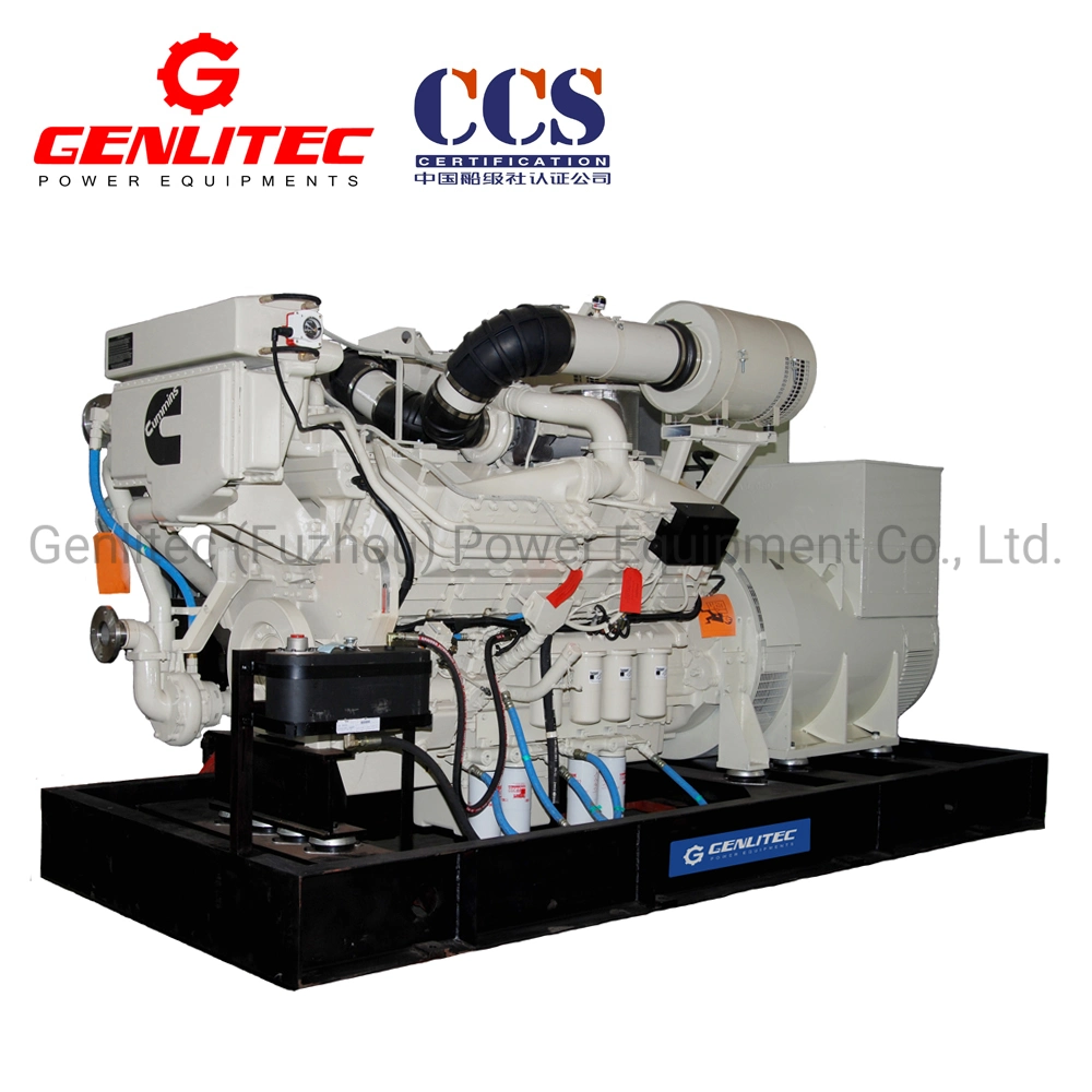 Générateur d'urgence pour navire 40kw 50kw 100kw 200kw 300kw 400kw Cummins Marine Diesel Power Generator