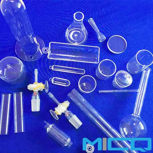 Customized Quartz Glass Labware/ Quartz Glassware /Quartz Apparatus/Experimental Instrument in Laboratory Silica Fused Glass Flask/ Crucible / Beaker/Cuvette