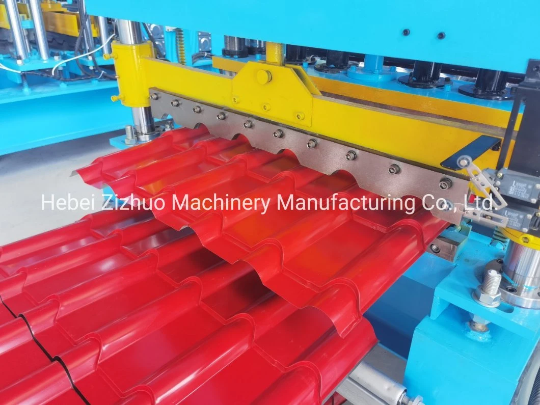 Bolivia Type Step Tile Double Layer Deck and Roofing Sheet Cold Roll Forming Machine Factory Price