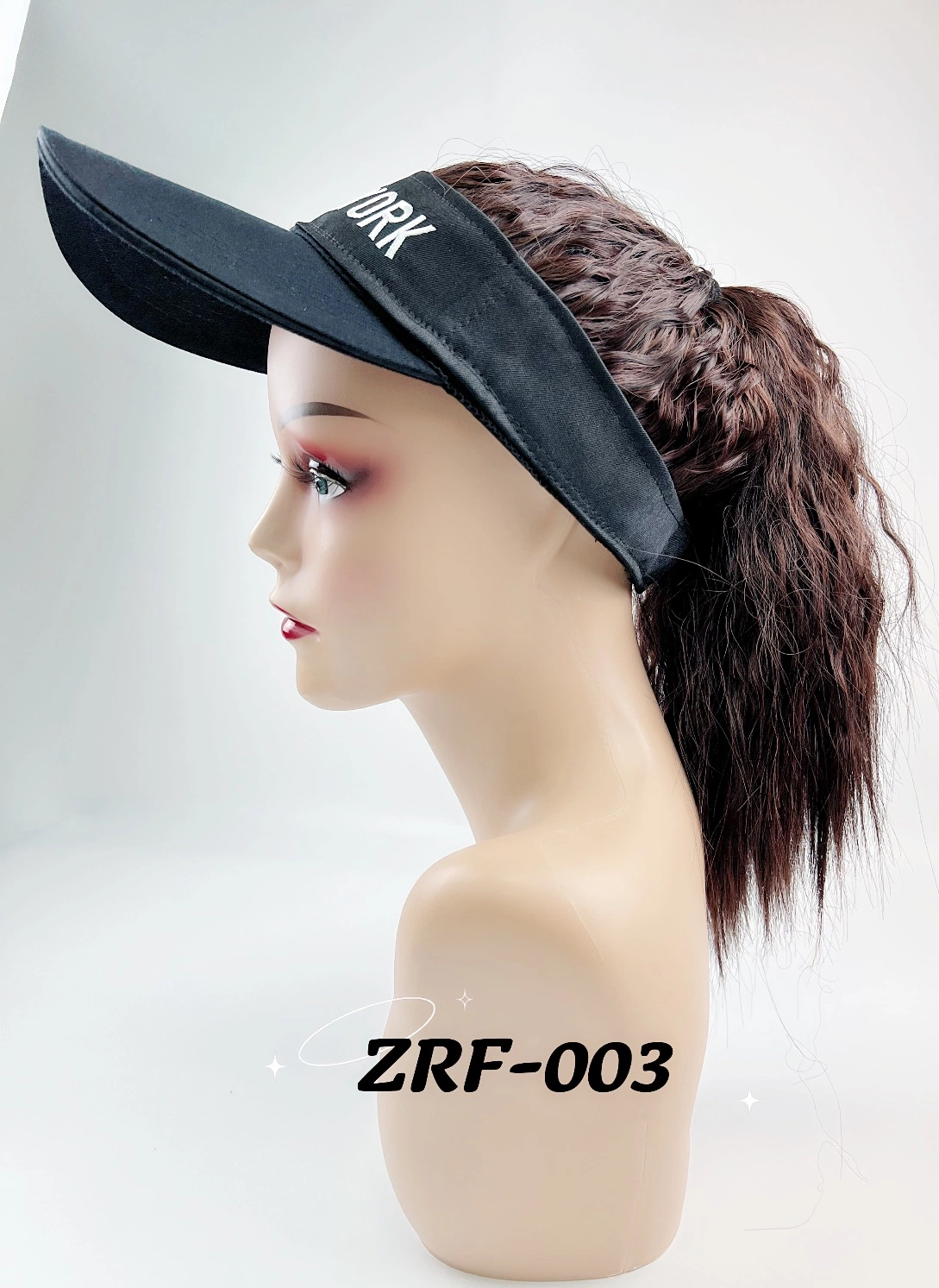 Whole Sale 2023 Fashion Novelty Baseball Hat Together with Synthetic Hair