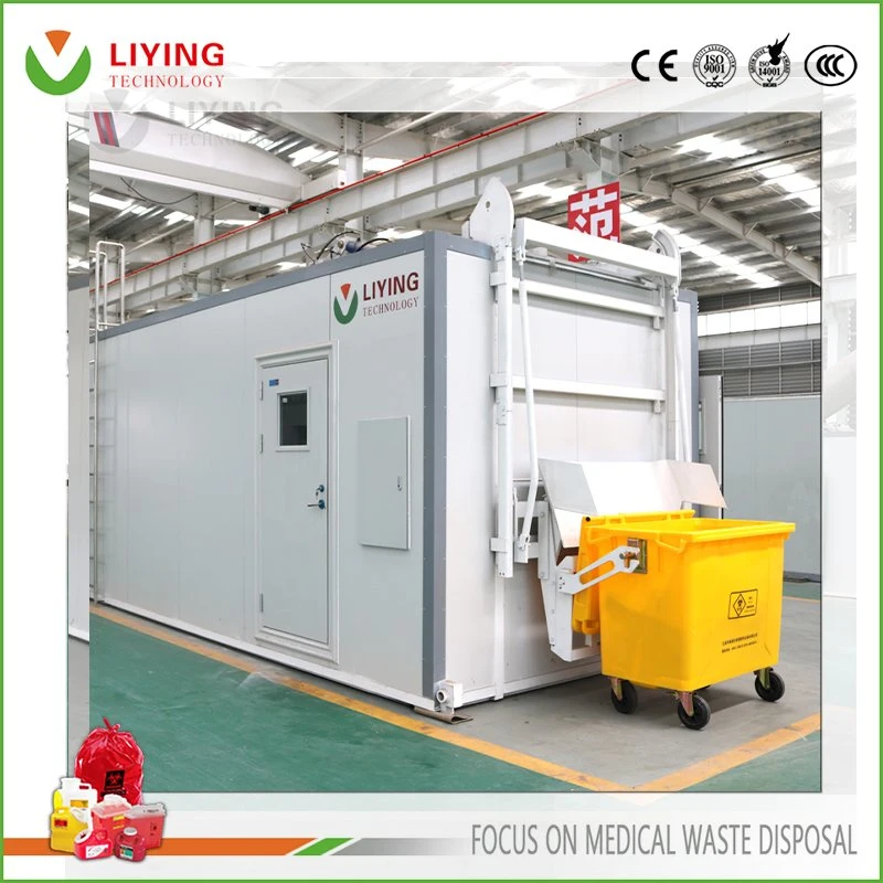 Manufacturer Medical Instrument Waste Management Facility Microwave Sterilization Machine Waste Shredder Machine