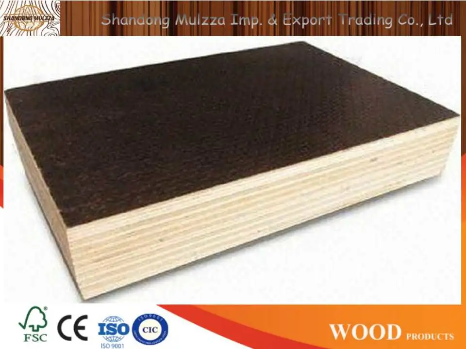 Popular Color and Wood Grain Poplar/Birch /Okoume Plywood