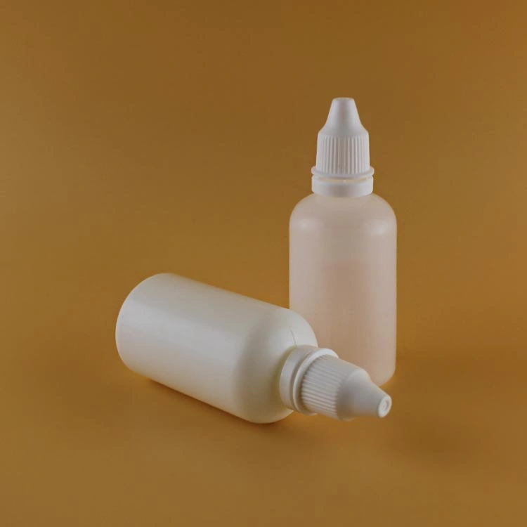 Plastic Eye Pharmaceutical Packaging Container 60ml Bottle Dropper Bottle for Pharma