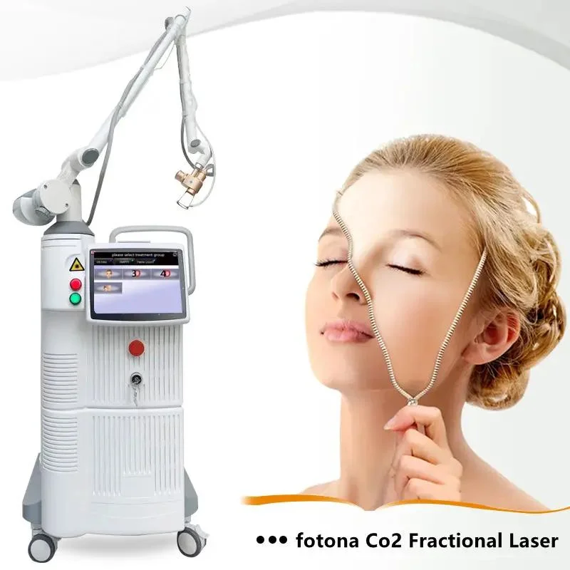 CO2 Laser Fractional Vaginal Tightening Equipment Skin Rejuvenation Scars Acne Removal Treatment Machine