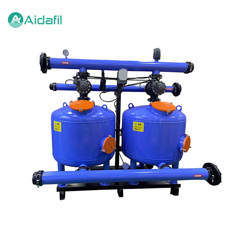 Automatic Backwash Filter Agricultural 6 Inch Irrigation System Disc Filter Sand Filter