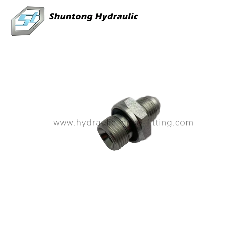 Hydraulic Hose Fittings Metric 24&deg; Male/Female/Male Tee Hydraulic Adaptors