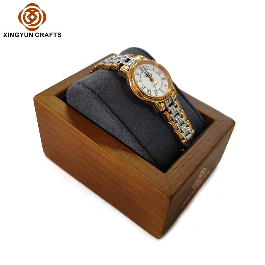 Pantalla de reloj personalizado Reloj de madera al por mayor Soporte de brazalete de reloj de joyería