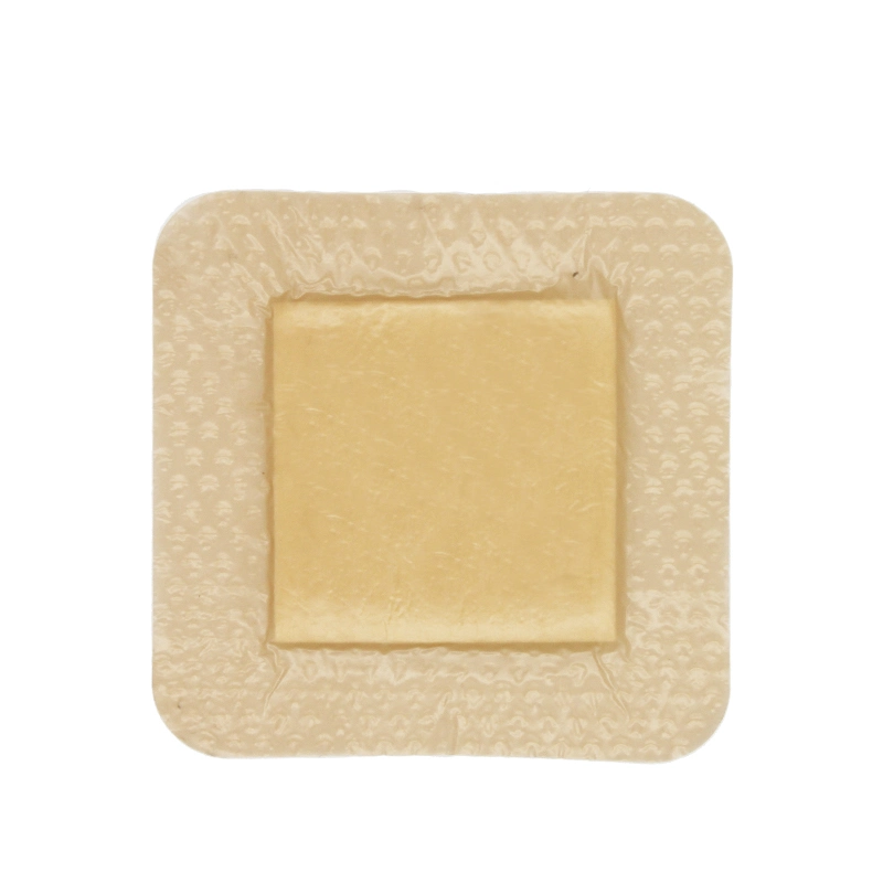 Medical Hydrophilic Polyurethane Silicone Border Foam Dressing