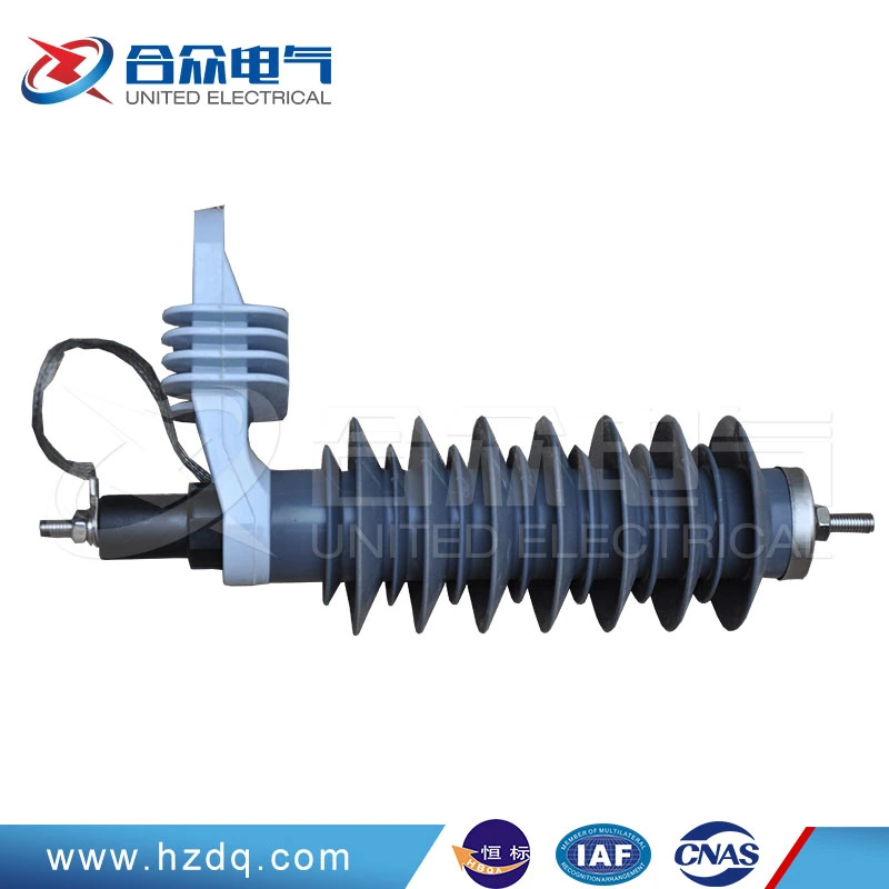 21kv Thunder Arrester Polymeric Composite Lightning Arrester Fuan Resistors