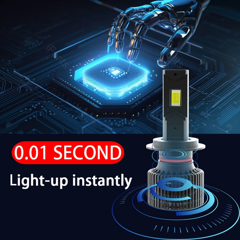 Car Light Auto Mirror H4 H7 H11 Light up Instantly 10000lm 110W LED Headlight Service 6000K 6500K