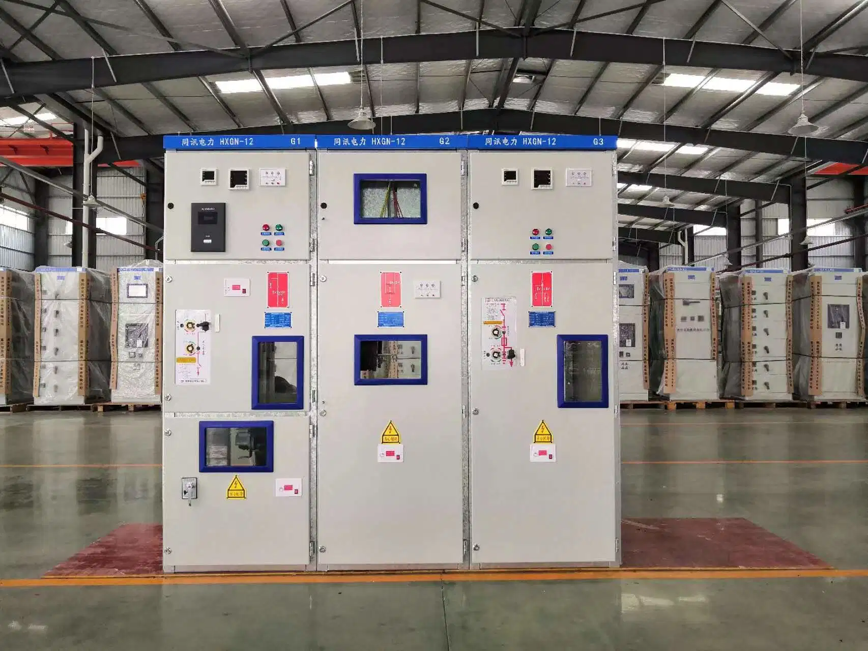 Sets of AC Metal-Enclosed Closed Ring Network Switchgear Factory Customized Ring Network Cabinet Hxgn-12 Ring Network Cabinet